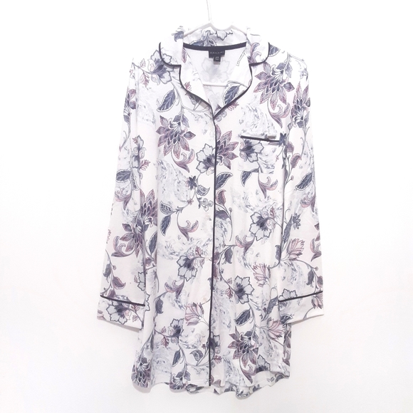 Tahari 3 piece lounge wear set floral print  NWOT - Picture 3 of 5